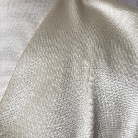 THE ROW Haki Satin light gold kimono top - Picture 7 of 9